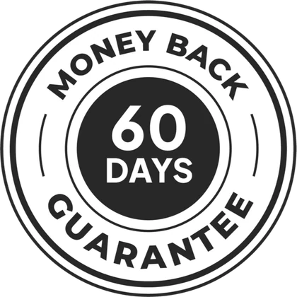 Glyco Defender 60-day money-back guarantee badge